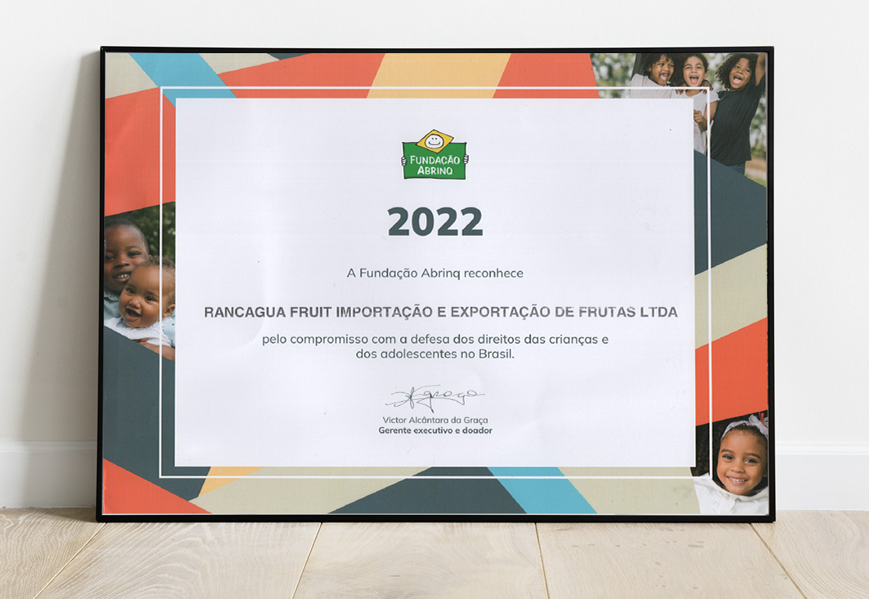 Certificado Abrinq