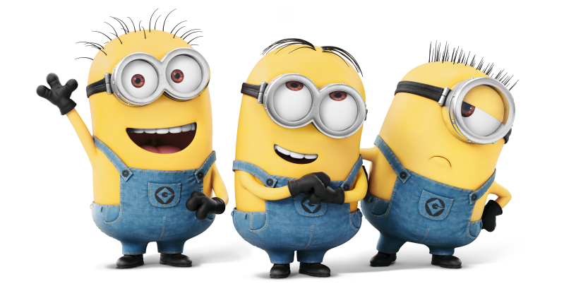 imagem trio minions